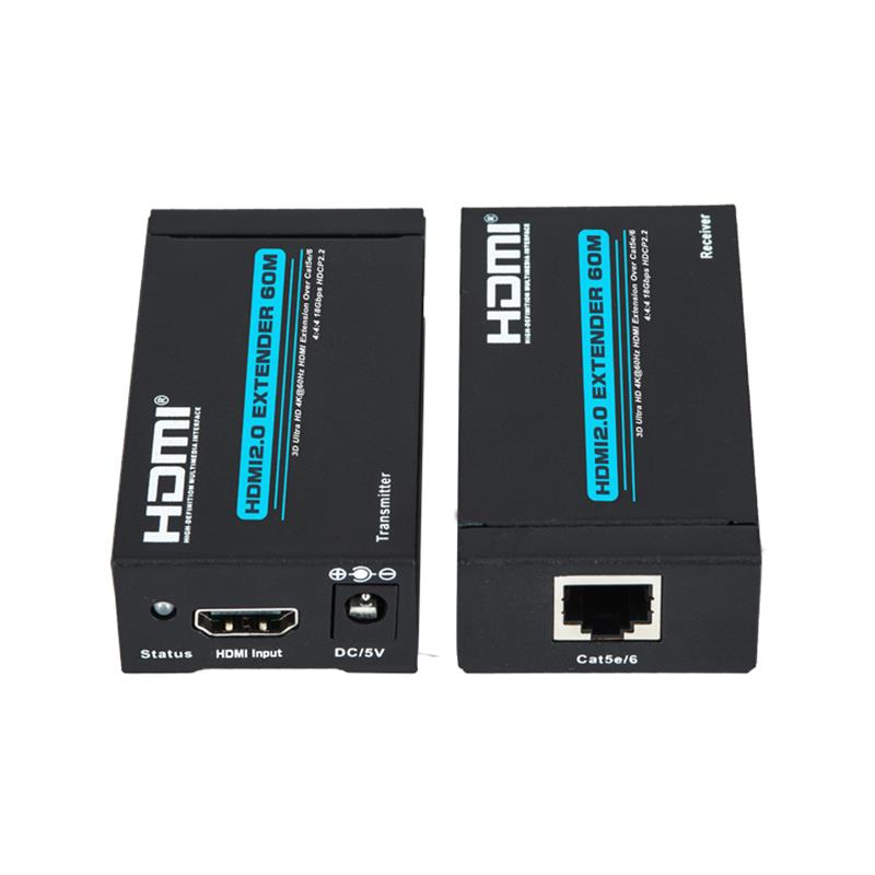 Новый продукт V 2.0 HDMI-удлинитель 60 м над одиночной поддержкой Cat5e \/ 6 Ultra HD 4Kx2K при 60 Гц HDCP2.2