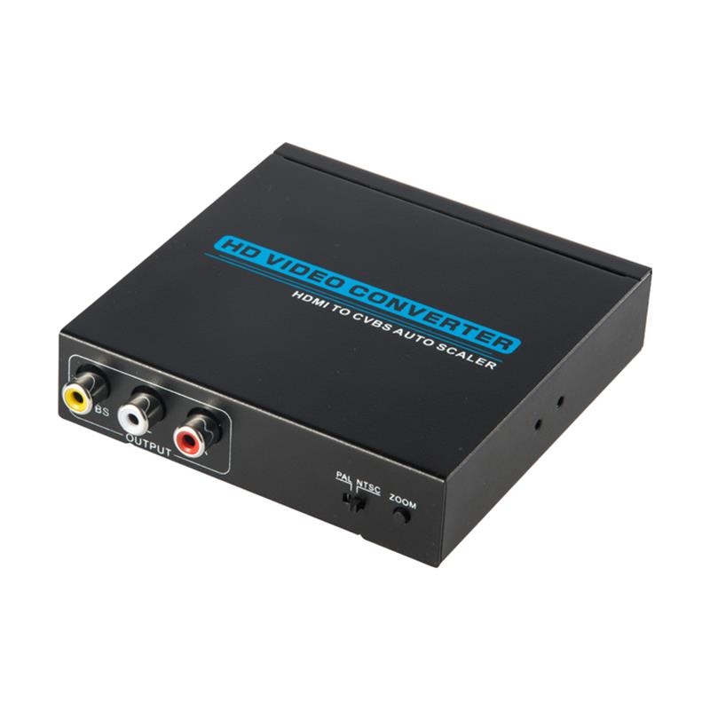 Высококачественный конвертер HDMI в AV \/ CVBS Auto Scaler 1080P