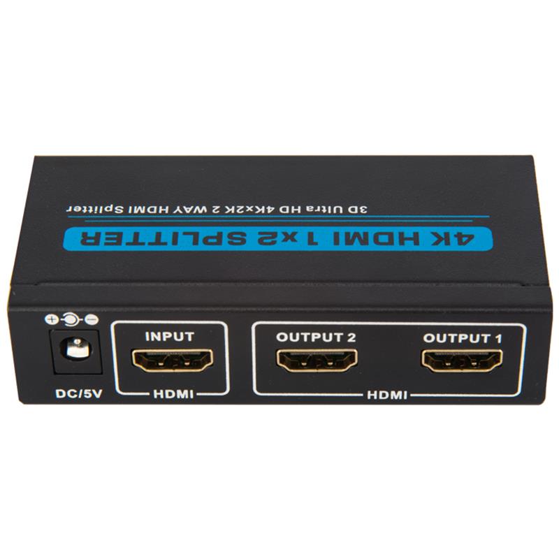 V1.4 2 порта HDMI 1x2 Splitter 3D Ultra HD 4Kx2K \/ 30 Гц