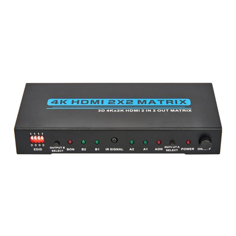 V1.4 Матрица HDMI 2x2 4K \/ 30 Гц с поддержкой EDID 3D Ultra HD 4Kx2K