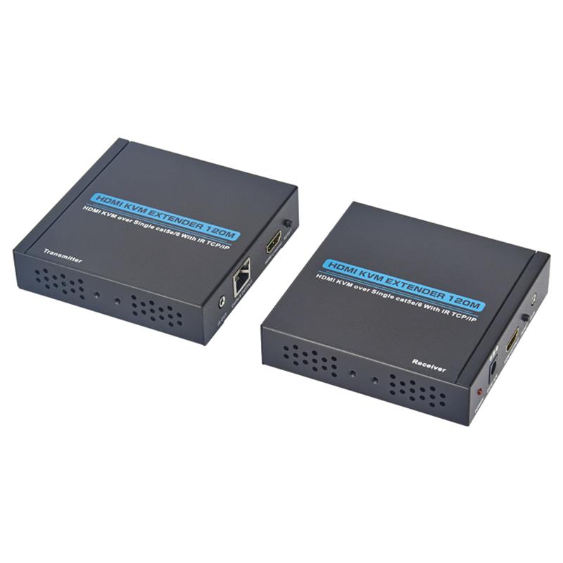 HDMI KVM Extender 100 м через одиночный cat5e \/ 6 Поддержка Full HD 1080P TCP \/ IP
